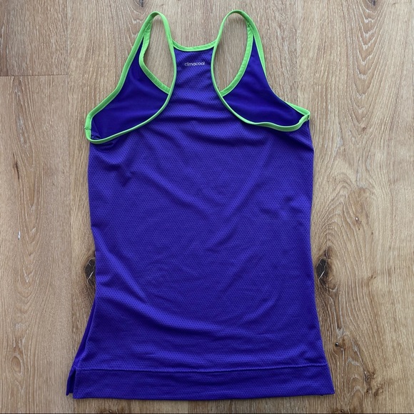 Adidas Climacool Tank Top, Royal Blue/Royal Purple - Picture 7 of 10